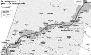 Le comité a retenu pour le Lot-et-Garonne le tracé sud. Autrement dit, la LGV passera par les Landes de Gascogne, l'Albret pour se prolonger sur l'Agenais.