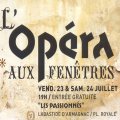 L'opéra aux fenêtre spéctacle gratuit place royale